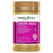 Healthy Care Grape Seed Extract 12000 Gold Jar 300 Capsules - £29.02 GBP