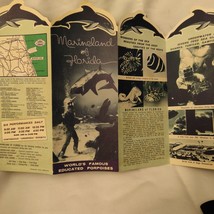 ❤️Vintage Travel Brochure Pamphlet Marine MarineLand Florida - $6.98