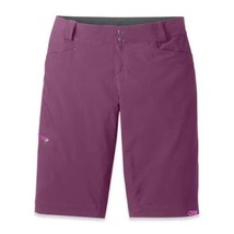 Outdoor Research Ferrosi Shorts Hiking Outdoor Purple 12&quot; Stretch Women’s Sz 4 - £26.95 GBP