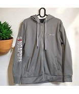 Microsoft Singapore zip up hoodie Sweatshirt Men’s Size M Medium - $37.23