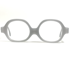 Miraflex Kids Eyeglasses Frames NEW BABY 2 Rubberized Gray Round 40-15-110 - £43.87 GBP