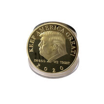 Color: GOLD - Keep America Great President Donald Trump Coins In Gold An... - $24.50