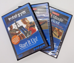 Total Gym DVD Lot of 3 Cardio Strength Start It Up 6-8 Minute &amp; Pilates WORKOUTS - £19.71 GBP