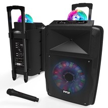 Wireless Portable PA Speaker System - 700 W Battery Powered Rechargeable Sound S - £205.25 GBP