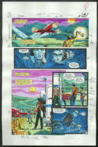 ROBIN #4-1990 PRODUCTION ART-COLOR GUIDE PG 4-TOM KYLE VG - £25.20 GBP