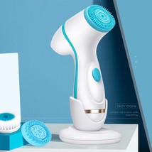 Facial Cleansing Brush Sonic Nu Face Spin Brush Set Galvanica Facial Spa System  - £35.83 GBP+