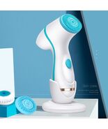 Facial Cleansing Brush Sonic Nu Face Spin Brush Set Galvanica Facial Spa... - $44.84+
