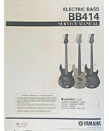 Yamaha BB414 4 String Bass Guitar Service Manual / Parts List / Schemati... - $11.84