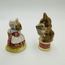 Royal Albert The Old Woman Who Lived In A Shoe an Tailor of Gloucester Figurines - $64.52