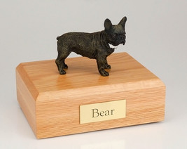 French Bull Pet Funeral Cremation Urn Available in 3 Different Colors &amp; 4 Sizes - £132.90 GBP+
