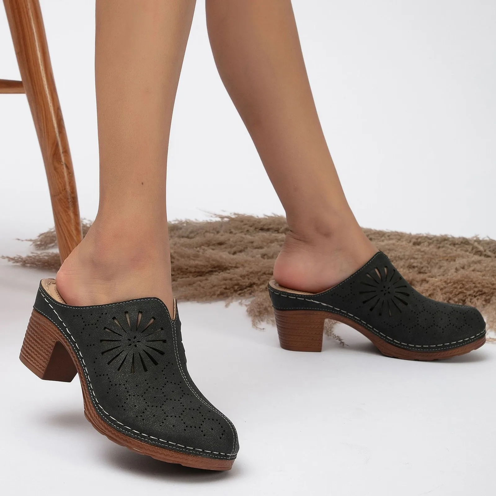 Summer Women Wedge Sandals Premium Orthopedic Open Toe Sandals Vintage Casual Fe - £27.04 GBP