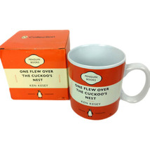 Penguin Book Mug One Flew Over the Cuckoos Nest Ken Kesey 14 oz Boxed New - $49.39