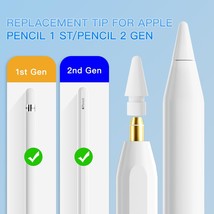 Replacement Tips Compatible with Pencil 2 Gen Pro Pencil iPencil Nib for Pencil  - £16.47 GBP