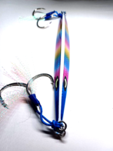 Japanese style Slow Pitch Jig for FAST CURRENT 250g iridescent Glows DAR... - $24.70