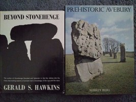 2 Book Lot On Stonehenge &amp; Avebury - Prehistoric Avebury Beyond Stonehenge - £16.34 GBP