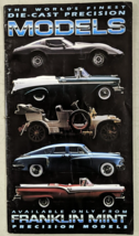 Franklin Mint Die Cast Precision Models Catalog 1995 Cars Trucks Planes ... - $14.84