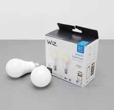 WiZ 603647 A19 Smart LED - Soft White (2-pack) image 1