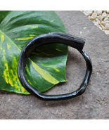 Exotic Indonesian Akar Bahar Bracelet Genuine Black Coral Bangle #256 - £43.24 GBP