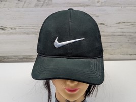 Nike Golf Black Legacy 91 Dri Fit Hot Weather Polyester Baseball Cap Adu... - $9.74