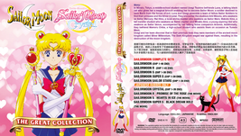 Dvd Anime Sailor Moon The Great Collection English Dubbed Dhl Express - £54.97 GBP