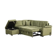 87.4&quot; Sleeper Sofa Bed,2 in 1 Pull Out sofa bed L Shape Couch with Storage - £792.40 GBP