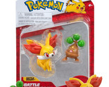 Pokemon Fennekin &amp; Bonsly Battle Figure Pack New in Package - $20.88