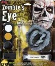 Adult Teen Halloween Latex Makeup Zombie Eye Accessory Kit-ages 13+ - £7.91 GBP