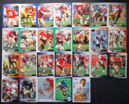 1991 Score San Francisco 49ers Team Set of 26 Football Cards - £6.24 GBP