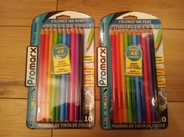 Promarx Colored Ink Pens  20 Assorted Colored Pens - £8.50 GBP