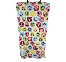 Paul Frank Monkey Circle Polka Dot Colorful Beach Towel Cotton 54” X 30” - £25.05 GBP