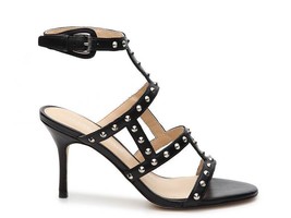 Ivanka Trump &quot;Gemina&quot; Black Studded Strappy Sandal Size 9.5 M New - $40.05
