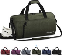 Gym Bag for Women Men Sports Bag with Shoe Compartment Workout Bag with Water Re - £40.38 GBP
