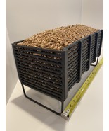 Side Loader Pellet Basket, Burn Wood Pellets in your Wood Furnace - €132,20 EUR
