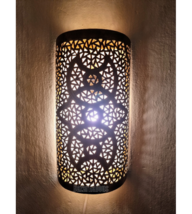 Shiny Medina copper wall light,Moroccan design,Copper wall sconce, Artis... - $140.00