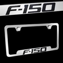 Brand New 1PCS F150 Chrome Stainless Steel License Plate Frame Officiall... - £23.98 GBP