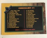 Stargate Trading Card Vintage 1994 #99 Checklist - $1.97