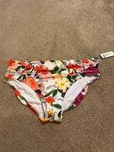 NEW Sunsets Bikini Skirt Womens 16 Plus Size Floral Swim Bottoms Beach L... - £14.49 GBP