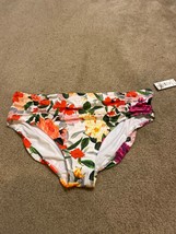 NEW Sunsets Bikini Skirt Womens 16 Plus Size Floral Swim Bottoms Beach L... - $18.49