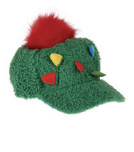 Holiday Time Sherpa Hat New Christmas Tree Lights Accessory Cap - £18.06 GBP