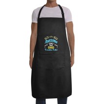 Mens Father&#39;s Day Apron - Custom BBQ Grill Kitchen Chef Apron for Men - Awesome - £12.80 GBP
