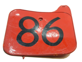 Front number plate 1986 Honda CR250R CR250 - £15.52 GBP