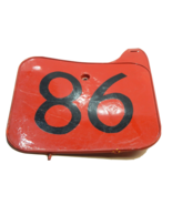 Front number plate 1986 Honda CR250R CR250 - $19.79