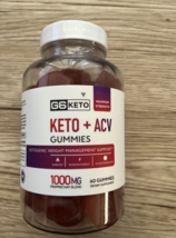 G6 Keto + ACV Gummies 60 Gummies-2 per Serv 1 Pack EXP 9/24 NEW - $17.74