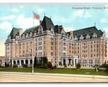 Empress Hotel Victoria BC British Columbia Canada UNP DB Postcard B19 - $2.92