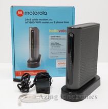 Motorola MT7711 Dual Band AC1900 Cable Modem and Wi-Fi Gigabit Router - $59.99