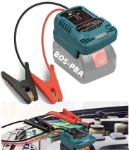 Jump Starter Adapter for Bosch 18V PBA Battery Car Cables 12V Portable 3.5L Gas - $36.26