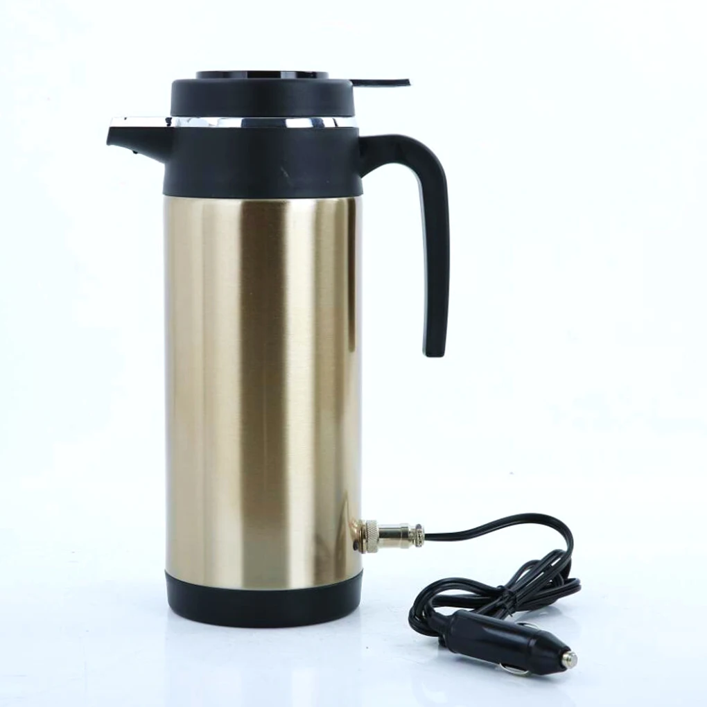 Car Vacuum Insulated Kettle Fast Heating Speed 304 Stainless Steel No Leaking - £44.67 GBP