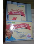 Coupon Mom!  Coupon Binder and EXTRAS Holds 300 Coupons Set NIP - Blue S... - £15.68 GBP