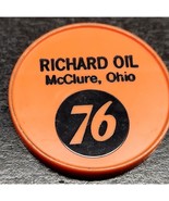 Vintage Richard Oil Union 76 McClure Ohio Magnet - £5.77 GBP