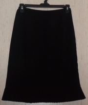 Excellent Womens Kasper Classics Black Lined Skirt Size 6 - £22.38 GBP